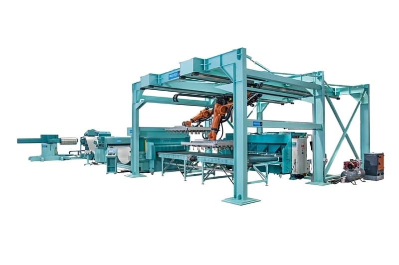 Automatic sheet metal punching machine LANDE